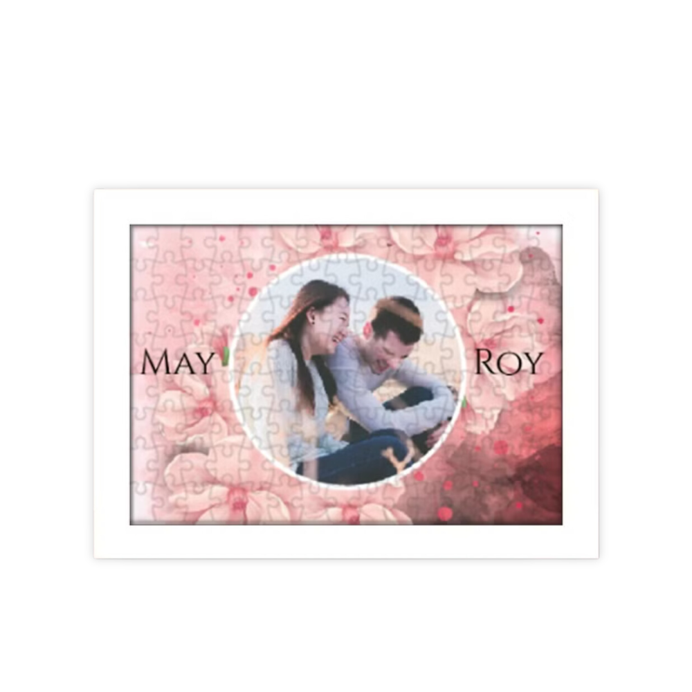 個人化拼圖定製-Deep Red Valentine款式 - HKGIFTFORU