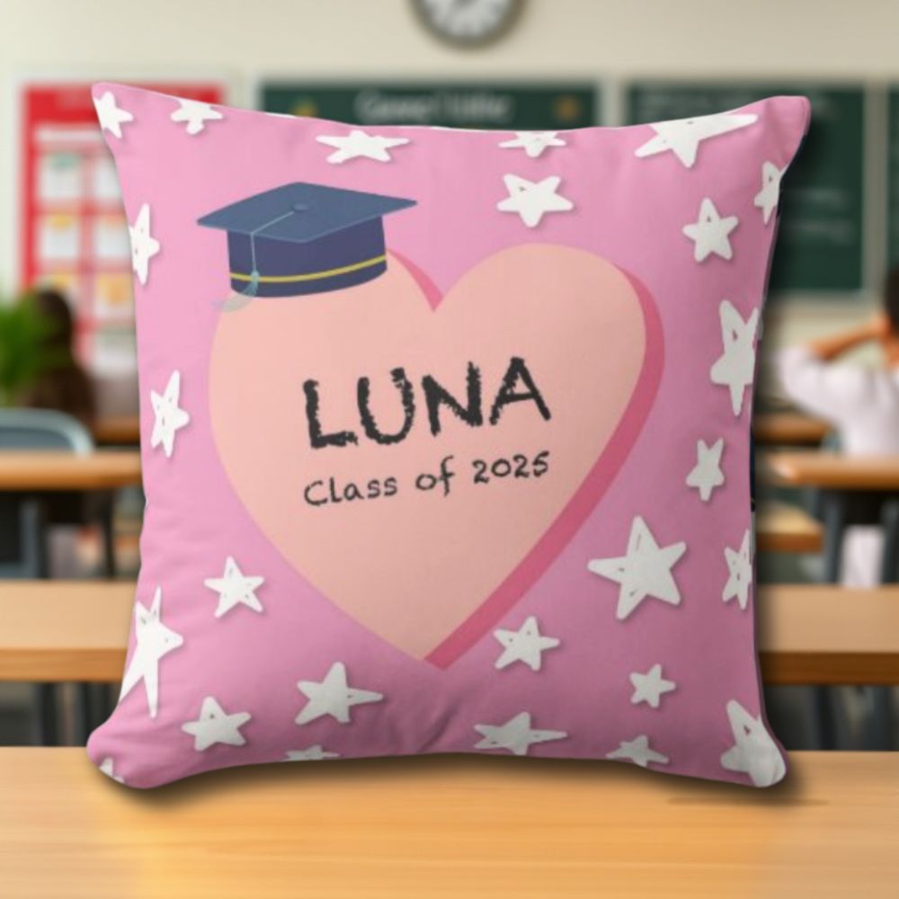 【畢業季 禮物定制】客製化抱枕 幼兒園送全班小學同學禮物 女孩 - HKGIFTFORU