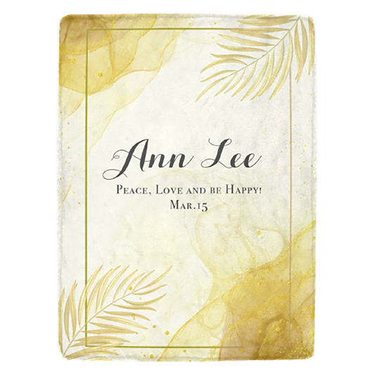 Autumn Gold Blanket - HKGIFTFORU