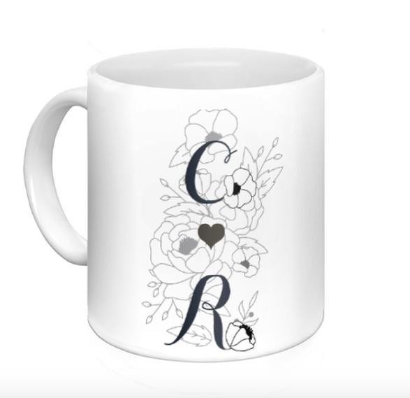 客製化馬克杯-Cross Arrow 情侶杯-名字定制杯 - HKGIFTFORU
