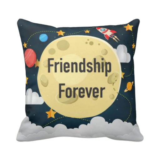 小朋友-太空篇定製抱枕 Space theme Back to school customize cushion - HKGIFTFORU