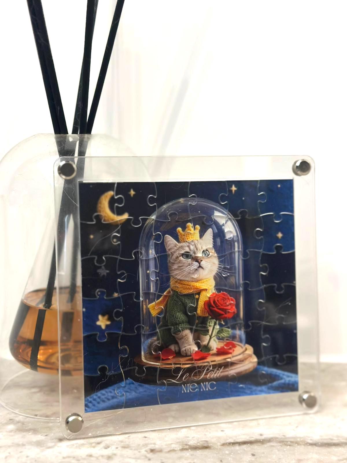 透明拼圖相架小王子主題｜客製寵物童話禮物 - HKGIFTFORU