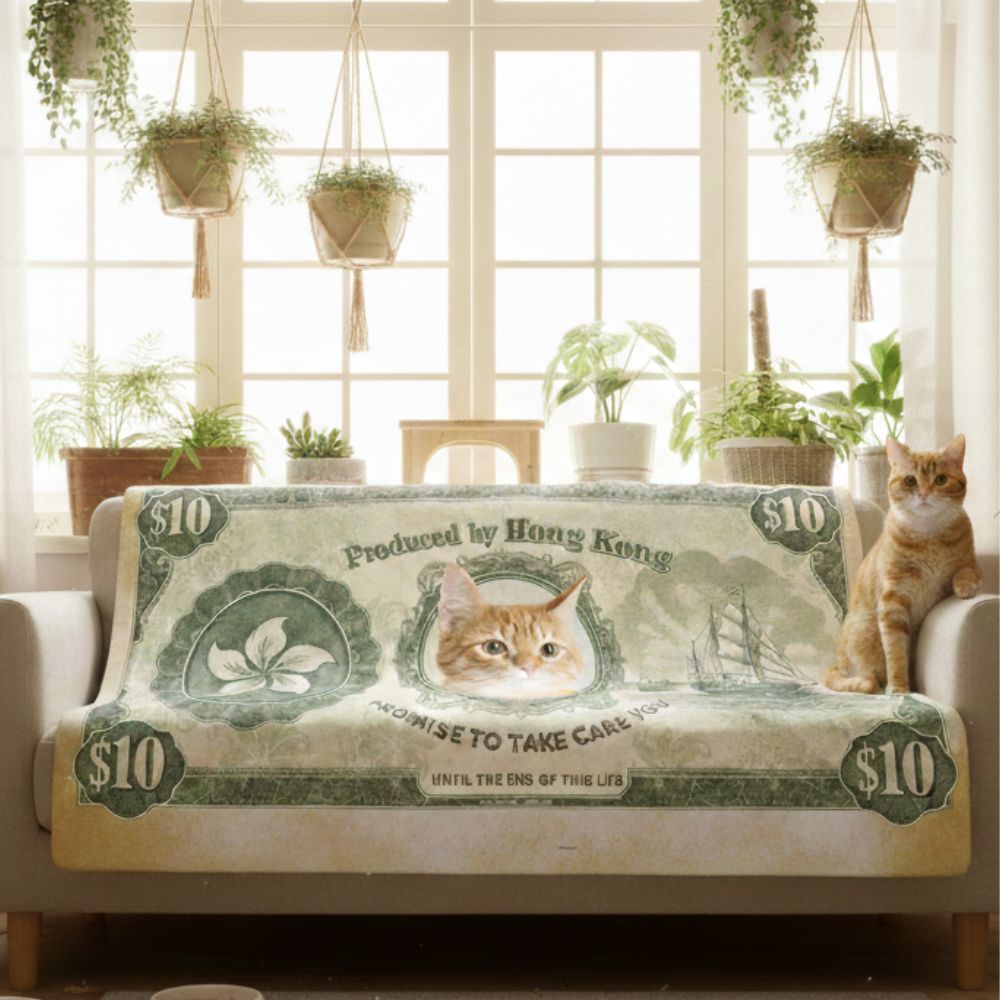 港幣寵物鈔票訂製・毛孩專屬Dollar Bill（香港特色寵物禮物） - HKGIFTFORU