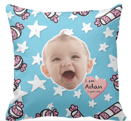 New born Baby Cushion Gift
